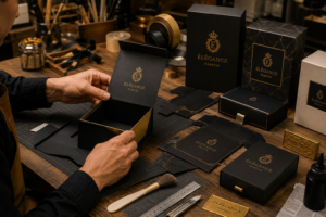 Boite du lux avec logo